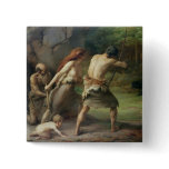 Prehistoric Man Hunting Bears, 1832 buttons