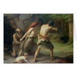 Prehistoric Man Hunting Bears, 1832 cards