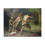 Prehistoric Man Hunting Bears, 1832 Postcards