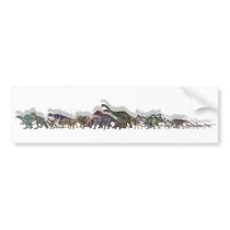 Prehistoric Pals Sticker bumper stickers