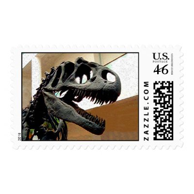 PREHISTORIC... POSTAGE STAMP by hunterseeker4
