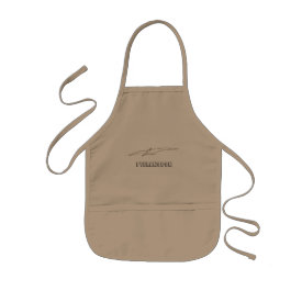 Prehistoric Pteranodon color in aprons apron