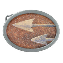 Prehistorical Arrows Belt Buckle