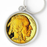 Premium $50 Gold Piece Key Chain