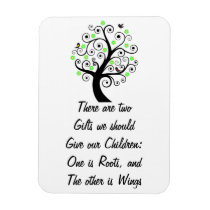Premium Flexi Magnet with educational quote magnets