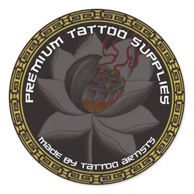 Premium Tattoo Supplies Sticker by premiumkarl. Support your supplier