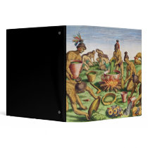 Preparations for a Feast, from 'Brevis Vinyl Binder