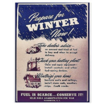 Prepare For Winter Now! flyers by ww2posters Prepare For Winter Now! flyers