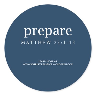 Prepare Sticker by christtaught