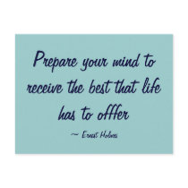 Prepare your mind - Postcard by debradazzles Prepare your mind - Postcard
