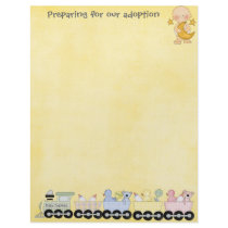 Preparing for our adoption letterhead design