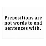 Prepositions Postcards