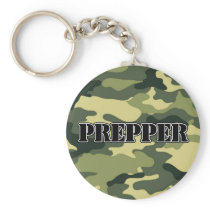 Prepper Camo Key Chain