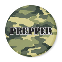 Prepper Camo Refrigerator Magnets