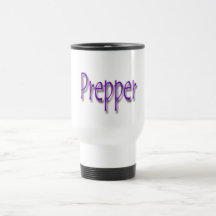 Prepper purple mugs