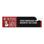 Prepper Website or Products Sheeple Bumper Sticker