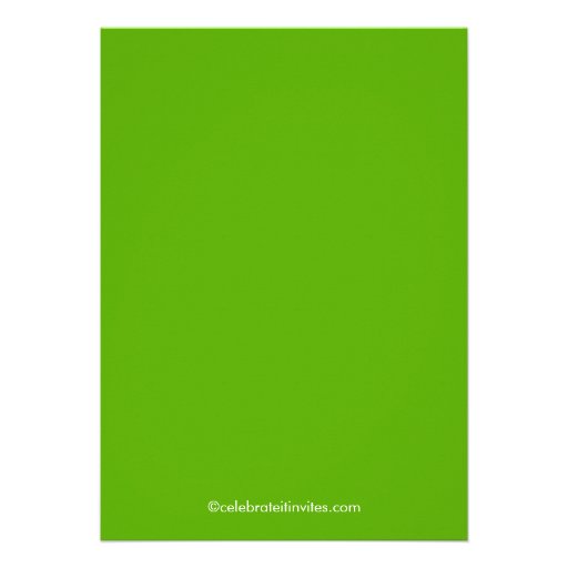 Preppy Alligator Baby Shower Invitation Green