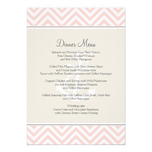 Preppy Chevron Stripe Modern Nautical Anchor Personalized Announcement