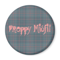 Preppy Misfit Magnet