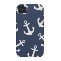 Preppy Nautical Anchor  IPHONE 4 4S Case Cover iPhone 4/4S Cases
