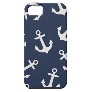 Preppy Nautical Anchor IPHONE 5 Case Cover iPhone 5 Covers