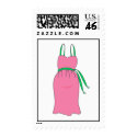 Preppy Pink and Green Pregnant Maternity Dress postage