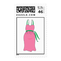 Preppy Pink and Green Pregnant Maternity Dress postage by Musicat Preppy Pink and Green Pregnant Maternity Dress postage