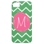 Preppy Pink Green Case -Mate iPhone 5 Mally Mac iPhone 5 Case