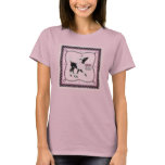 Preppy Pink Poodle Baby-Tee t-shirts