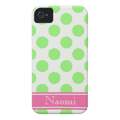 Preppy Polka Dots iPhone 4 Cover