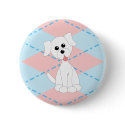 Preppy Puppy buttons by candystore Preppy Puppy buttons