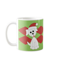 Preppy Puppy Christmas mugs by candystore Preppy Puppy Christmas mugs