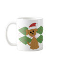 Preppy Puppy Christmas mugs by candystore Preppy Puppy Christmas mugs