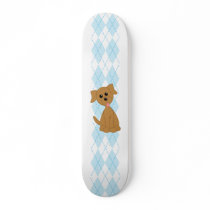 Preppy Puppy Skate Deck