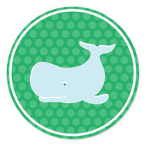 Preppy Whale Envelope Seal