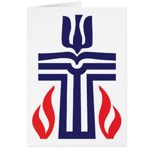 Presbyterian symbol greeting card