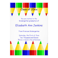 Preschool or Kindergarten Graduation Announcement