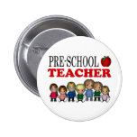 PRESCHOOL TEACHER BUTTON