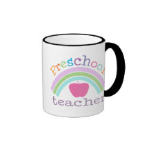 Preschool Teacher Rainbow Mug