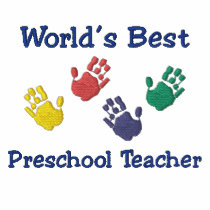 Preschool Teacher Tees - Customizable embroidered shirts