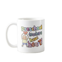 Preschool Teachers Have Heart mugs