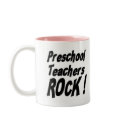Preschool Teachers Rock! Mug
