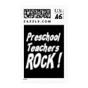 Preschool Teachers Rock ! postage