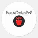 Preschool Teachers Rock Stickers