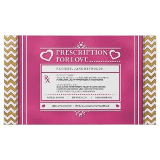 Prescription for Love Custom Valentine's Chocolate 45 Piece Box Of Chocolates