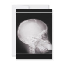 Prescription Invite w/Foot In Mouth X-ray