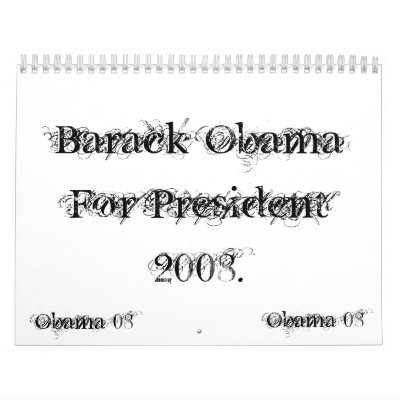 Presdiental Calendar by voteforprez08