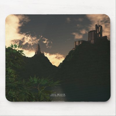Presence of Civilization Mouse Pad by 3dartwork