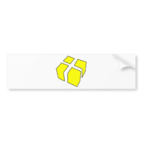 Present bumper stickers by pollop Present bumper stickers