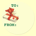 Present Gift Tag stickers